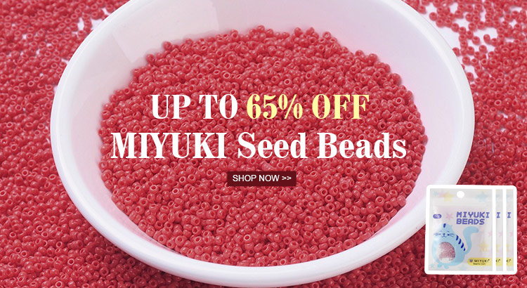 Up to 65% OFF MIYUKI Seed Beads