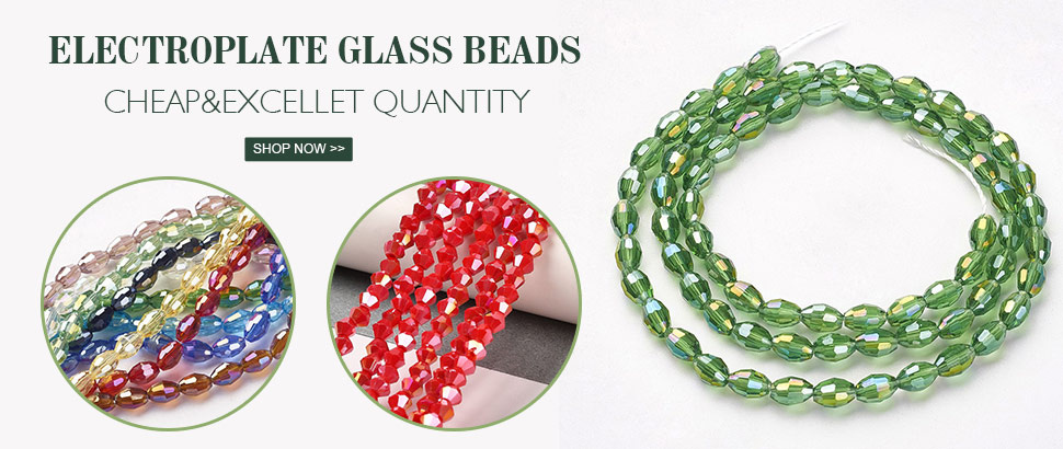 Up to 65% OFF  Electroplate Glass Beads