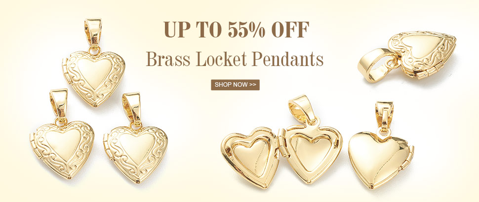 Up to 55% OFF Brass Locket Pendants