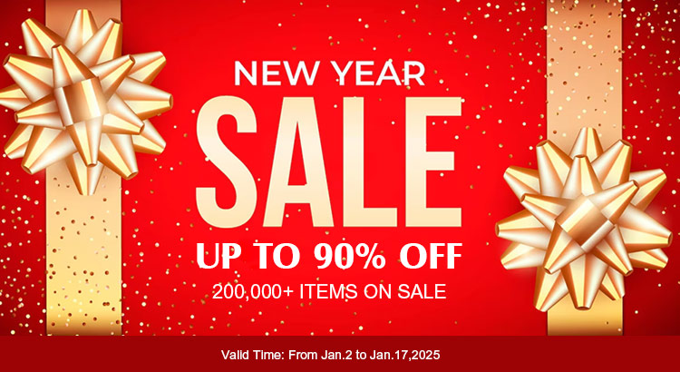 New Year Sale! Up to 90% OFF on Beads Supplies