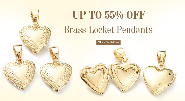 Up to 55% OFF Brass Locket Pendants