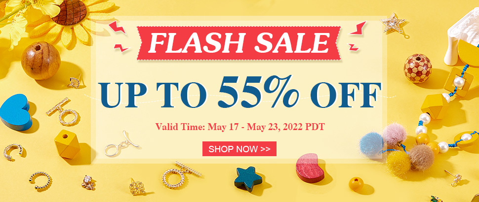 FLASH SALE
UP TO 55% OFF
Valid Time: May 17 - May 23, 2022 PDT
Shop Now