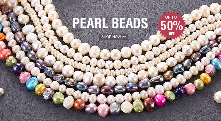 Up to 50% OFF Pearl Beads
