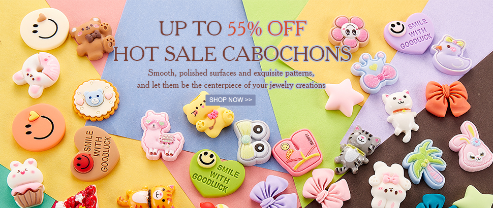 Up to 55% OFF Cabochons