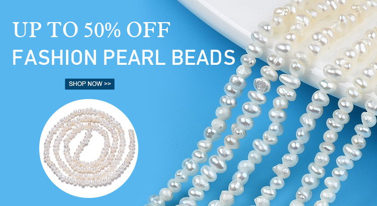 Up to 60% OFF   Fashion Pearl Beads
