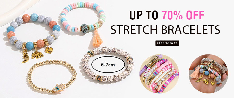 Up to 70% OFF Stretch Bracelets