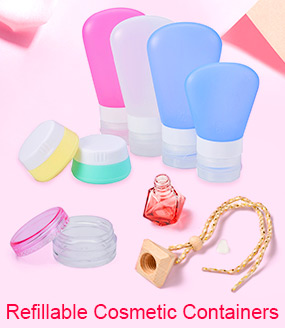 Refillable Cosmetic Containers