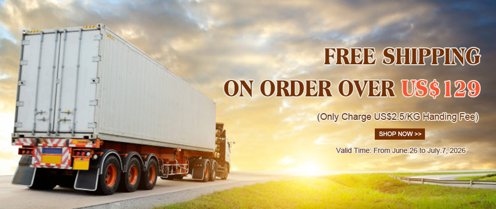 Free Shipping on order over US$159