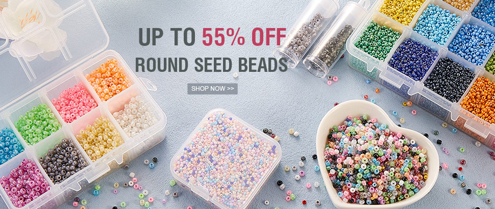 Up to 55% OFF Round Seed Beads