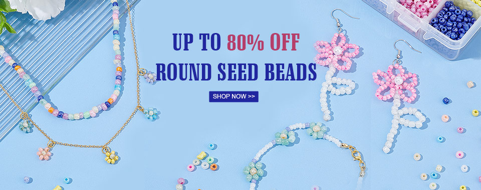 Up to 80% OFF Round Seed Beads