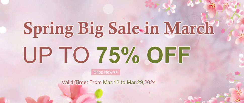 Spring Big Sale! Up to 75% OFF on Beads Supplies