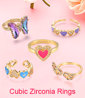 Cubic Zirconia Rings