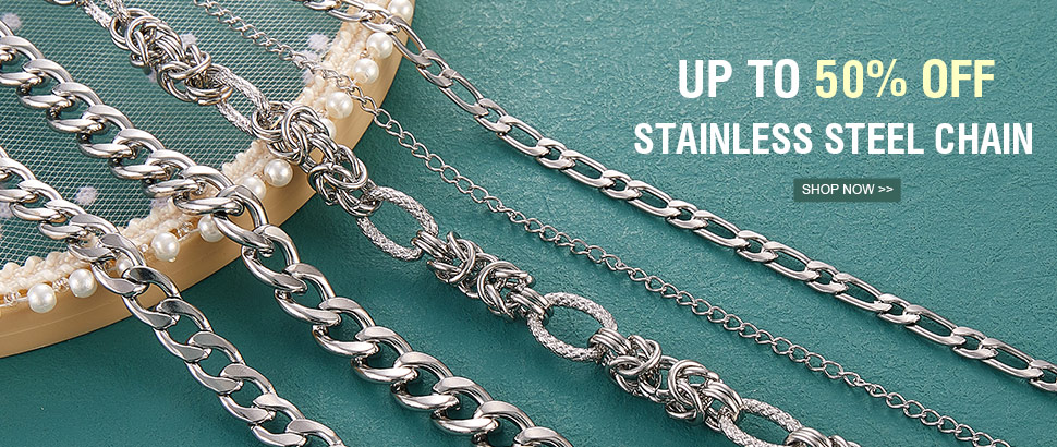 Up to 50% OFF Stainless Steel Chain