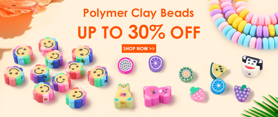 Polymer Clay Beads
Up to 30% OFF