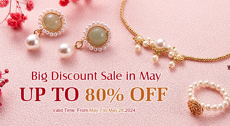 May Big Sale! Up to 80% OFF on Beads Supplies