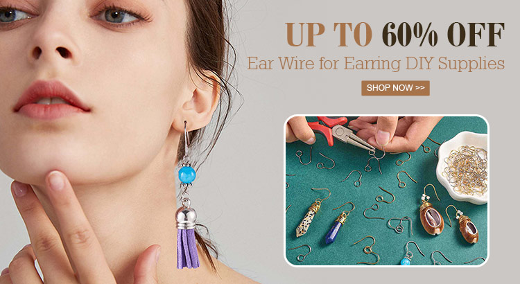 Up to 60% OFF Ear Wire for Earring DIY Supplies
