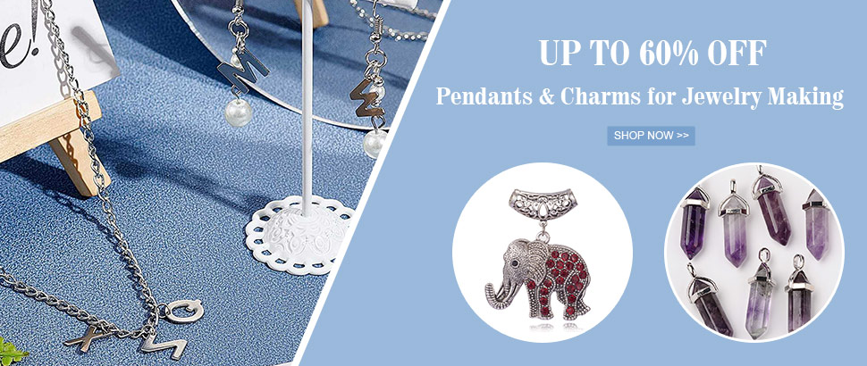 Up to 60% OFF  Pendants&Charms for Jewelry Making