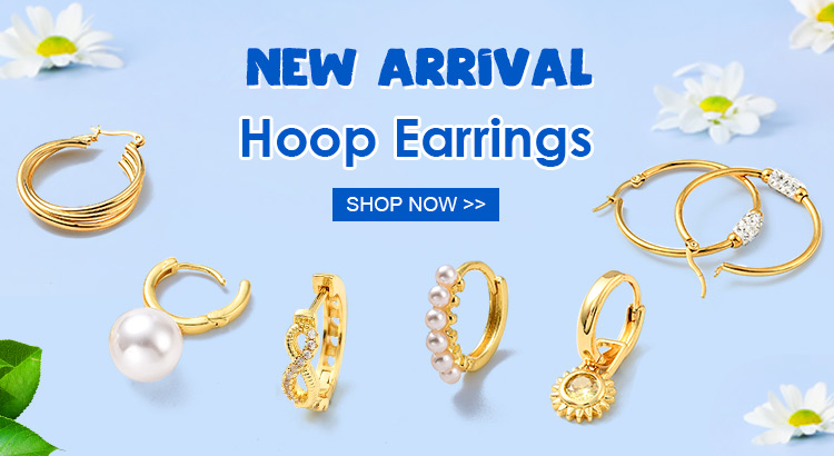 New Arrival
Hoop Earrings
Shop Now