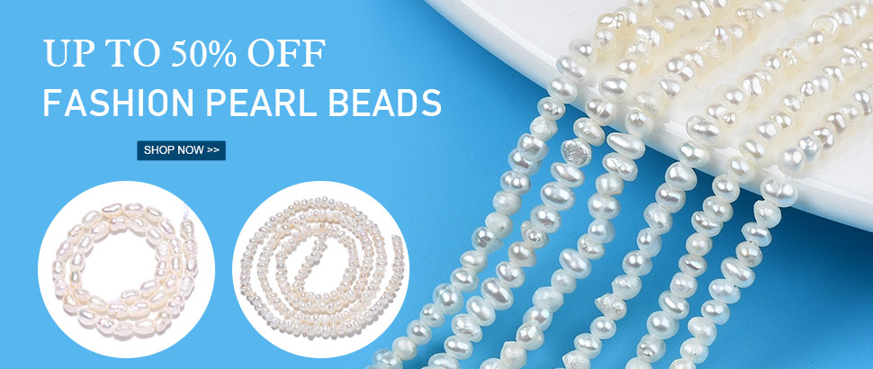 Up to 60% OFF   Fashion Pearl Beads