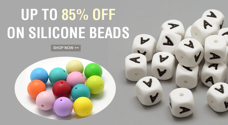 Up to 85% OFF on Silicone Beads
