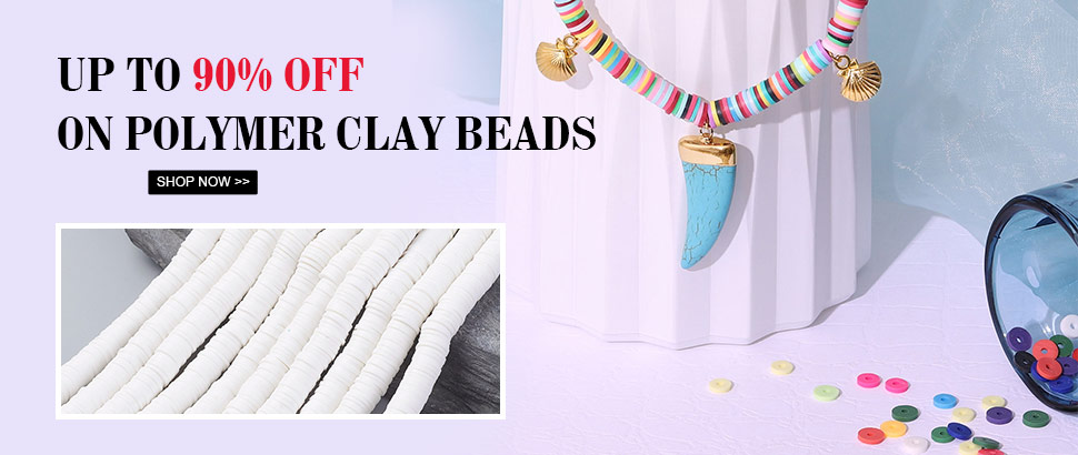 Up to 90% OFF on Polymer Clay Beads